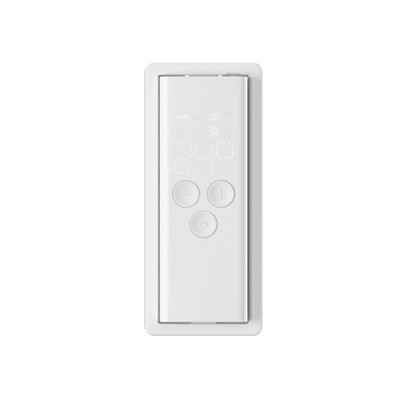 Cut-Out Remote Control Easy (RCE) Decorative radiator Front view