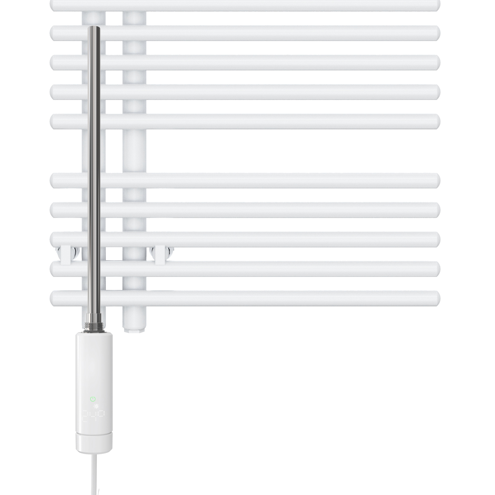 Cut-Out Immersion Heater Control (IHC) Decorative radiator Front view